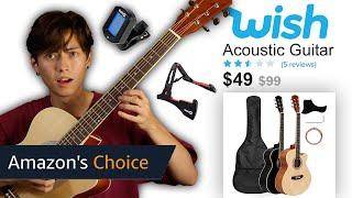 I Bought the Cheapest Guitars from Wish.com and Amazon