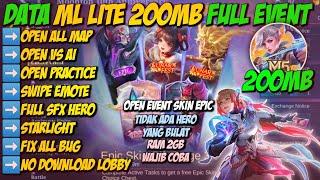 New Update Data ML Lite 200MB Full Event Patch Aspirant Terbaru | Mobile Legends Bang Bang