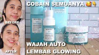 COBA SEMUA VARIAN SKINTIFIC 5X CERAMIDE SKIN BARRIER SERIES | LEMBAB GLOWING CERAH | Maria Soelisty