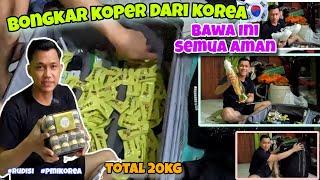 Bongkar oleh oleh khas korea selatan | 20kg semua aman ️