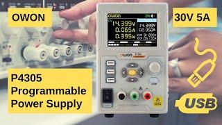 Owon P4305 Variable Programmable Power Supply - Variable Power Supply - Part 1 | PallavAggarwal.in