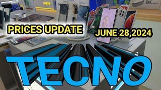 TECNO PRICES UPDATE CAMON305G,POVA6PRO5G,5PRO5G,SPARK20,SPARKGO2024,PHANTOMFLIP,SPARK10C