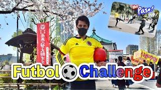 JUGANDO FÚTBOL CON JAPONESES ️ Soccer en Japón 