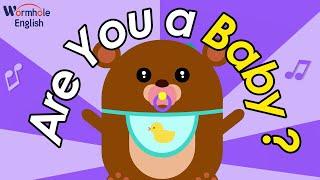 How Old Are You?  | We Are Not Babies! | Wormhole English Song for Kids