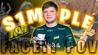 S1mple is BACK on FACEIT!! INSANE Anubis FACEIT POV CS2