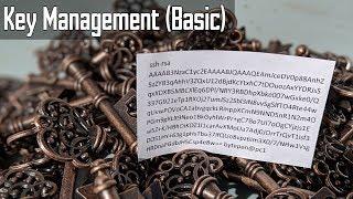 SSH Keys: Key Management (Basic)