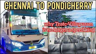 TNSTC VLOG!!! Chennai to Pondicherry|Tindivanam Route|Prototype Bus|Naveen Kumar