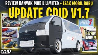 REVIEW BANYAK MOBIL CUMI DARAT DI CDID UPDATE V1.7 ! BANYAK REVEAL - Car Driving Indonesia (Roblox)