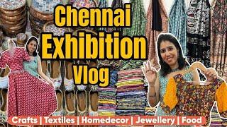 Chennai Exhibition Shopping Vlog | Annai Teresa Hall Nungambakkam