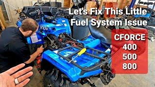 CFMOTO CFORCE Fuel Issue Fixed | Vapor Lock problem fix | Evap Delete Finally!