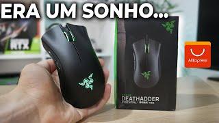 MOUSE RAZER BARATO DO ALIEXPRESS POR R$150, CHEGOU CERTO? - DEATHADDER ESSENTIAL