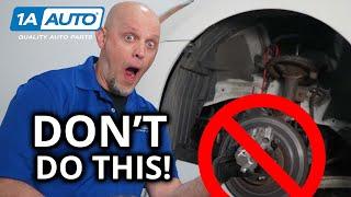 Most Common Brake Installation Mistakes!