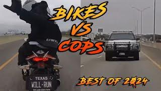 Most INSANE Motorcycle Police Chases Of 2024! | Bikes VS Cops