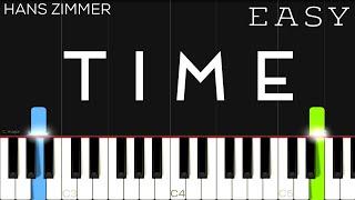 Hans Zimmer - Inception - Time | EASY Piano Tutorial