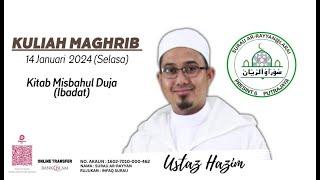 KULIAH MAGHRIB DI SAR @ LARAI - USTAZ HAZIM AZNAN