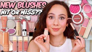 I TRIED EVERY NEW BLUSH LAUNCH…YES MORE!!