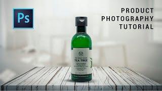 How to Cut Out & Retouch a Product in Photoshop CC 2017 | Tea Tree Product Photography