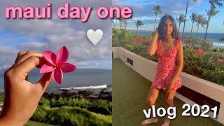 maui vlog day one 2021 | breakfast, hiking, swimming, shopping and more!