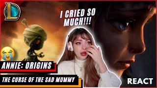 REACTION  | The Curse of the Sad Mummy | Amumu Music Video and ANNIE: Origins - League of Legends