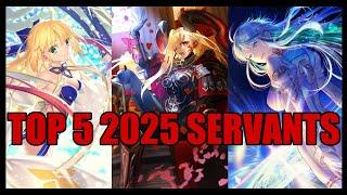 Top 5 Servants for 2025 (Fate/Grand Order)