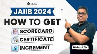 JAIIB 2024 Exam Marksheet | Salary Increment After JAIIB | How to Download JAIIB Certificate |EduTap