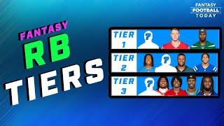 Running Back Tiers! RB Draft Guide, Rankings, Projections & ADP! | 2024 Fantasy Football Advice