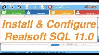 Install & configure Realsoft SQL 11.0