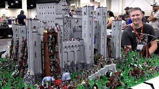 LEGO Orc Siege Attack with 600+ Minifigures!