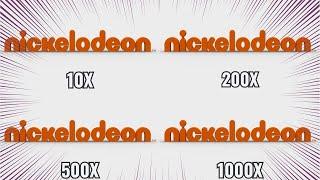 Nickelodeon Intro Logo Getting Faster