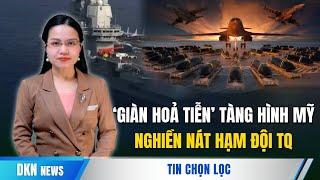 Không quân Mỹ ra mắt hoả tiễn tàng hình tầm bắn cực đại. Hải quân Mỹ sẵn sàng đối đầu với TQ