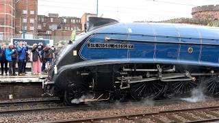 Sir Nigel Gresley shames the Main Operators Daren't! Flooded lines around Carlisle! 23 May 24