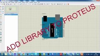 How to add arduino library to proteus | Arduino tutorials