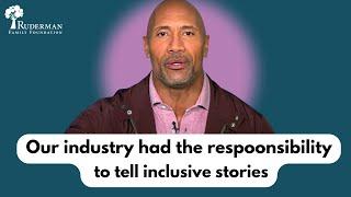 Dwayne Johnson Joins the Ruderman Family Foundation to Promote Disability Inclusion