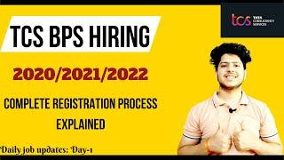 TCS BPS hiring for 2020, 2021 and 2022 graduates |  Job updates 2022