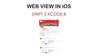 How to Implement a Simple WebView in iOS (XCode 8 + Swift 3)
