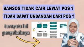 PENYEBAB BANYAK BANSOS TIDAK CAIR LEWAT POS