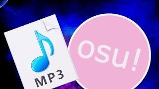 How to put a video in osu! beatmap (mp3 problems :o) 2014