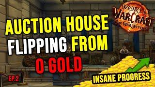 Flipping 0-2M GOLD on the Auction House in TWW| ep.2