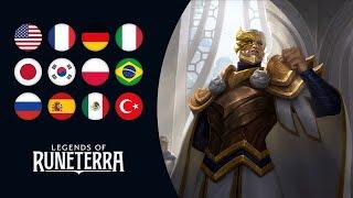 Lord Eldred, Mageseeker Leader - All Voice Lines - All Languages | Legends of Runeterra