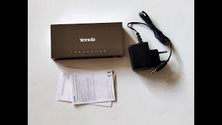 Switch TENDA TEG1008D - unboxing