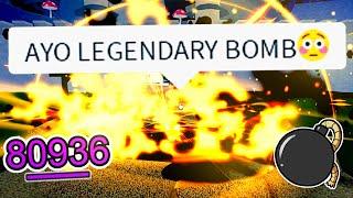 This LEGENDARY BOMB Combo IS TOO GOOD... | Bounty Hunting + Bomb Combo (Blox Fruits)