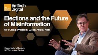 Elections and the Future of Misinformation, Interview with Nick Clegg, Meta - EmTech Digital 2024