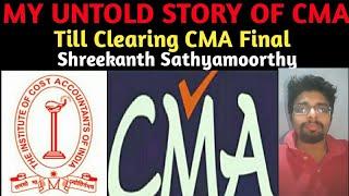 My Entire ICMA Journey|My Experience In CMA|Struggles & Memories|Tamil|Shreekanth