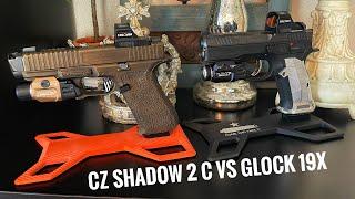 CZ Shadow 2 Compact vs Glock 19X Custom / Table Top to Range.