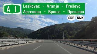 Serbia: A1 Leskovac - Vranje - Preševo (SRB/NMK)