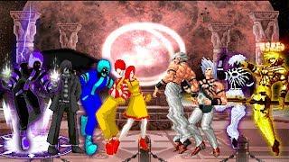 Kof Mugen Donald Team VS Orochi Team!