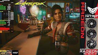 Cyberpunk 2077 Ultra Ray Tracing Optimized FSR 4K  | 9070 XT | R7 9800X 3D 5.5GHz