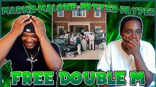 BEST DUO IN THE UK!!! BLOODLINE Reacts to Potter Payper - Free Double M ft. ‪@MarnzMalone‬