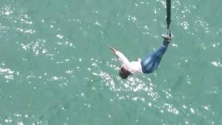 Bungee Jumping by Aruna at Xinghai Park, Dalian, China