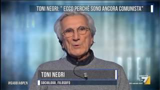 Toni Negri: 'Ecco perchè sono ancora comunista'